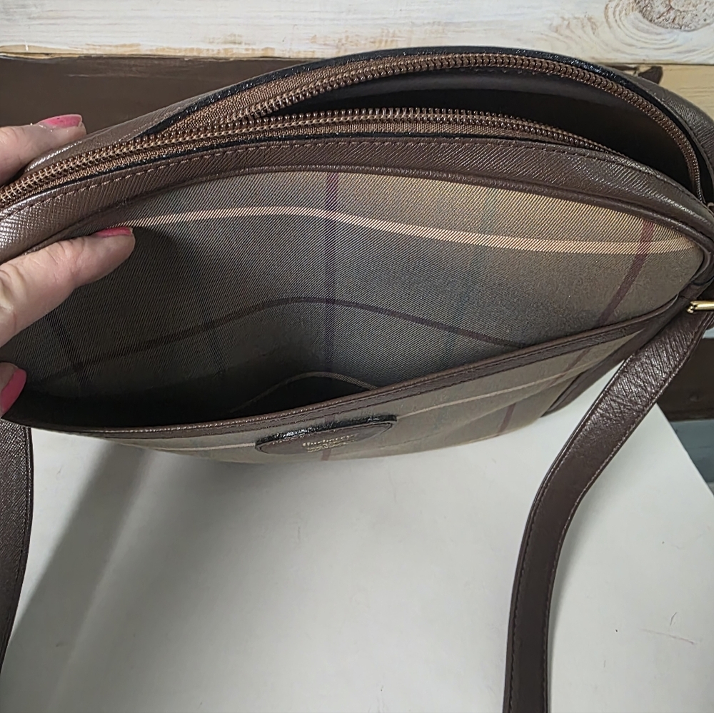Burberrys Nova Check Vintage Excellent Condition Bag Classic Plaid - Picture 9 of 17